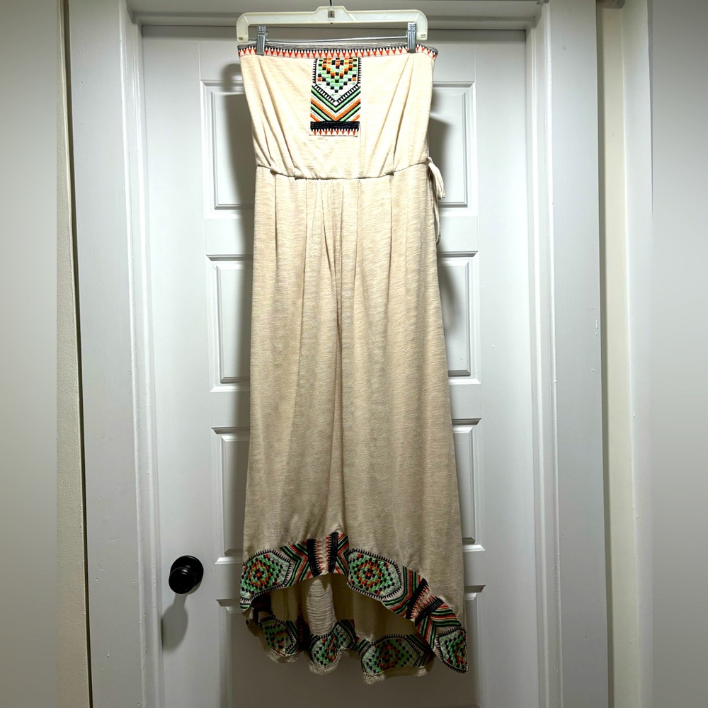Women’s strapless summer dress size M
